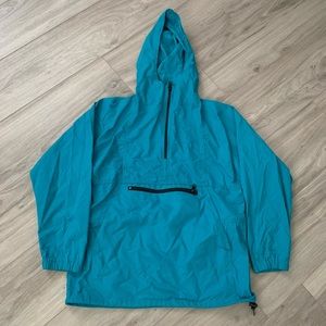 Vintage 80s/90s L. L. Bean Teal Windbreaker